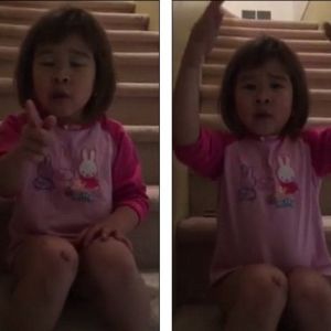 6岁萝莉“批评教育”离异母亲视频 感动数百万网友