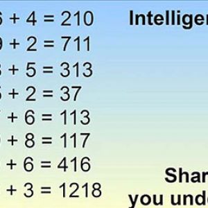 智力测验风靡网络 数学难题：？+？=123